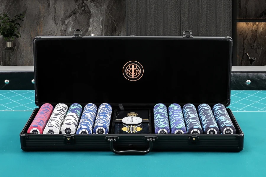 Feeling Lucky? Channel Your Inner High Roller with the Ultimate Poker Table Poker Chipset!